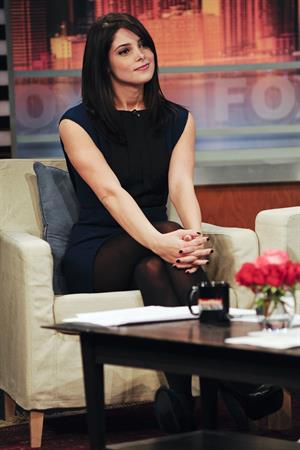 Ashley Greene on Foxx's Good Day New York taping at the Fox Studios in New York City 