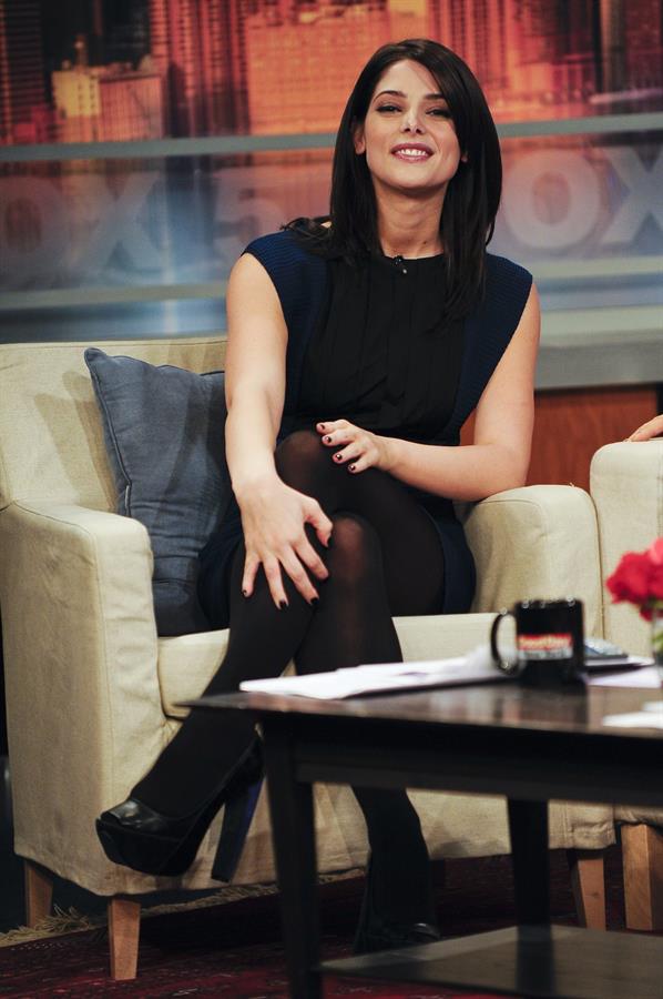 Ashley Greene on Foxx's Good Day New York taping at the Fox Studios in New York City 