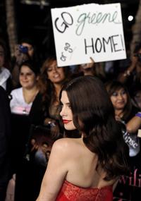 Ashley Greene Twilight Breaking Dawn premiere in Los Angeles on November 14, 2011