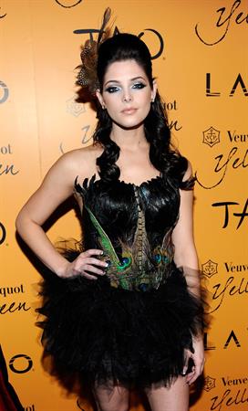 Ashley Greene Veuve Clicquot Yelloween in Las Vegas 
