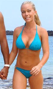 Kendra Wilkinson in a bikini