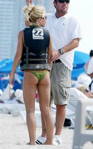 Kendra Wilkinson in a bikini - ass