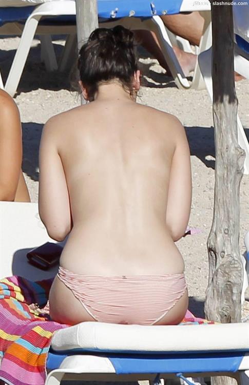 Daisy Lowe in a bikini