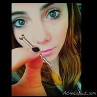 McKayla Maroney taking a selfie