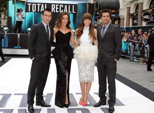 Kate Beckinsale London premiere of Total Recall August 16, 2012