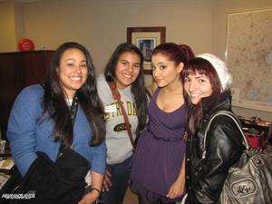 Ariana Grande Macys Lighting event in Boston November 26, 2010