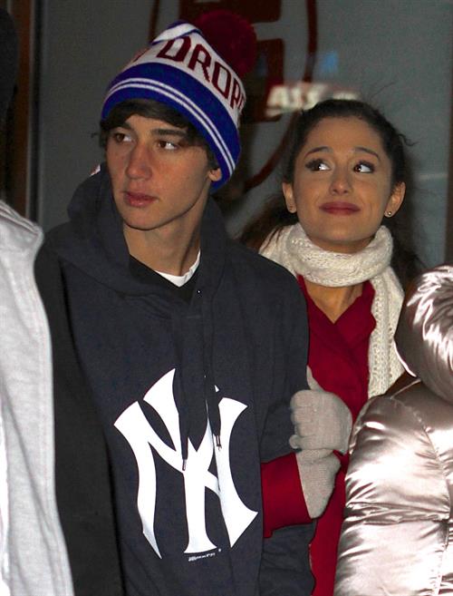 Ariana Grande in New York City 1/1/13