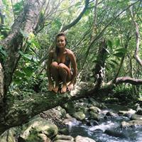 Alana Blanchard in a bikini