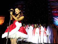 Ariana Grande Citadel Outlet’s 11th annual Tree Lighting Ceremony and Concert in LA 11/10/12 