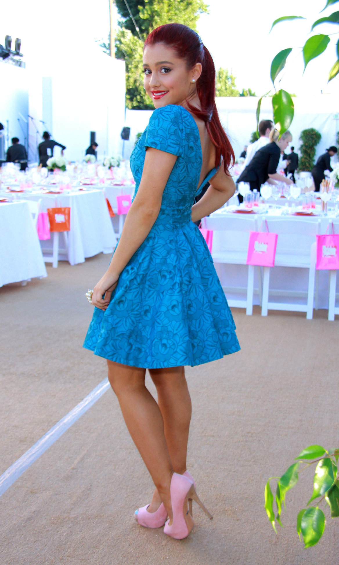 Ariana Grande the Project Angel Foods presents 2011 Angel Awards in Los Angeles August 20, 2011