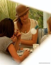 Jennifer Lawrence walking with a friend in Santa Monica on June 16, 2012 