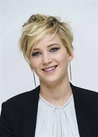 Jennifer Lawrence The Hunger Games: Catching Fire press conference in Beverly Hills, November 8, 2013 