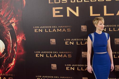 Jennifer Lawrence  The Hunger Games - Catching Fire  Madrid Photocall on Nov 13, 2013 