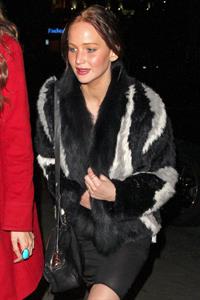 Jennifer Lawrence at Chateau Marmont Hotel 1/5/13  