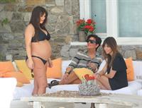 Kim Kardashian On vacation in in Mykonos, Greece (April 26, 2013) 