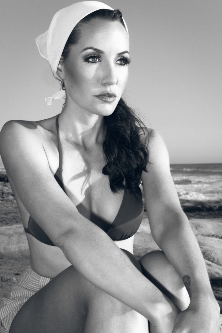 Krista Dawn in a bikini