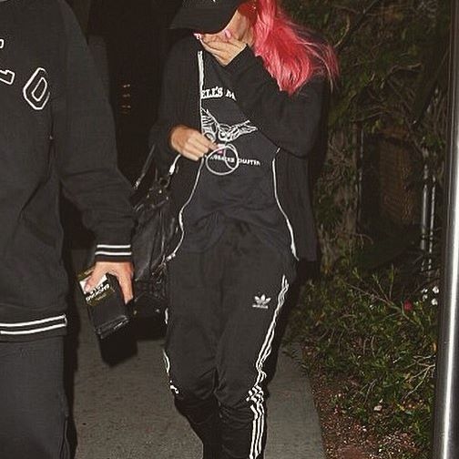 Imogen Anthony taking a selfie