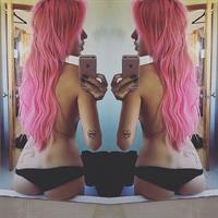 Imogen Anthony taking a selfie and - ass