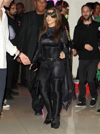Kim Kardashian - At Halloween Birthday Bash At LIV Nightclub In Florida October 31, 2012