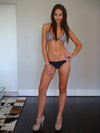 Nicole Meyer in a bikini