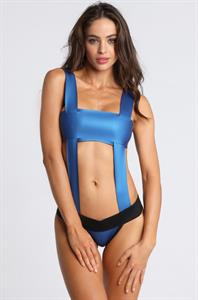 Nicole Meyer in a bikini