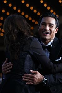 Sofia Vergara at The Grove with Mario Lopez on April 28, 2011 