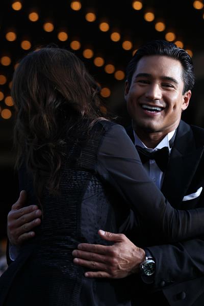 Sofia Vergara at The Grove with Mario Lopez on April 28, 2011 