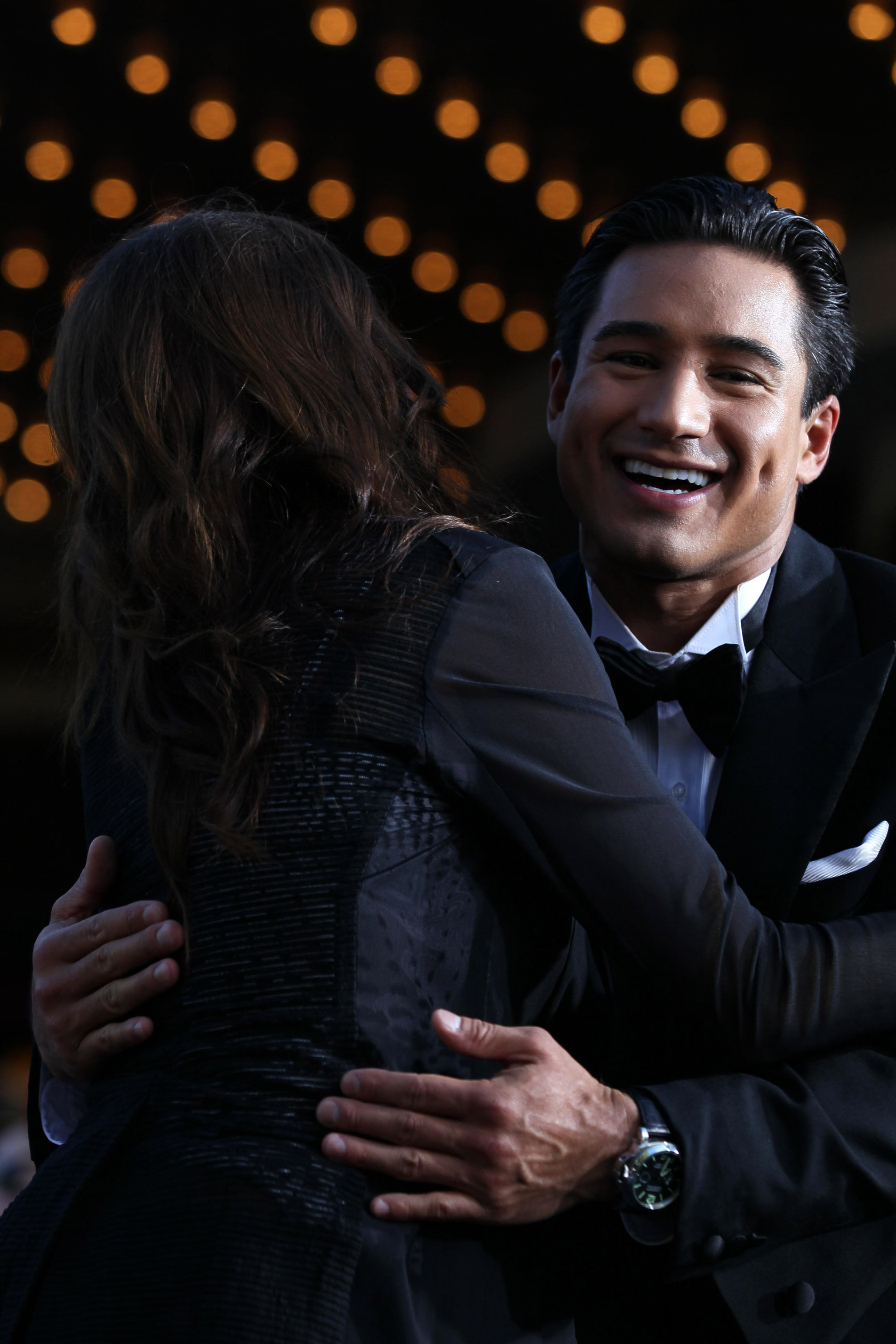 Sofia Vergara at The Grove with Mario Lopez on April 28, 2011 
