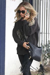 Ashley Tisdale goes shopping in West Hollywood on April 25, 2012