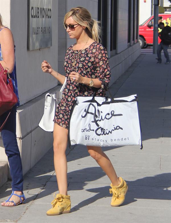 Ashley Tisdale in Beverly Hills 9/19/13