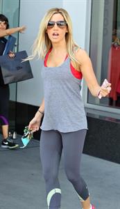 Ashley Tisdale at the gym in West Hollywood 12/7/12 