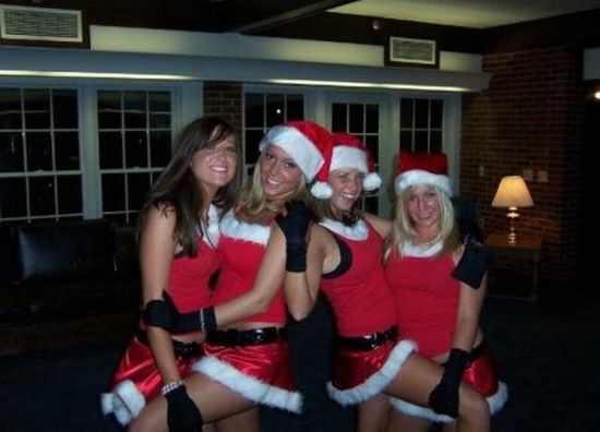 Hot Christmas Girls