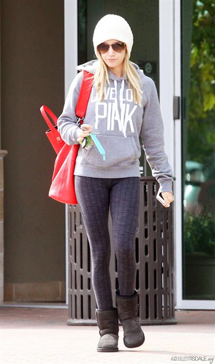 Ashley Tisdale leaving dentist's office 11/14/12 