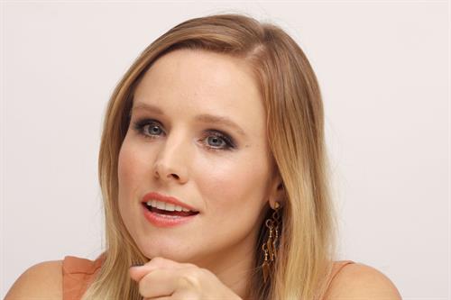 Kristen Bell  Hit And Run  Press Conference, Aug 12, 2012