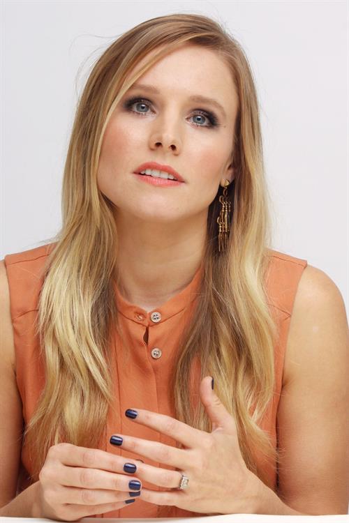 Kristen Bell  Hit And Run  Press Conference, Aug 12, 2012