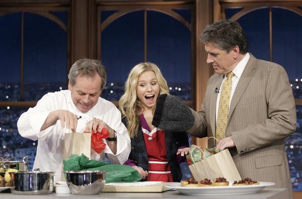 Kristen Bell 'The Late Late Show with Craig Ferguson' - December 11, 2008  