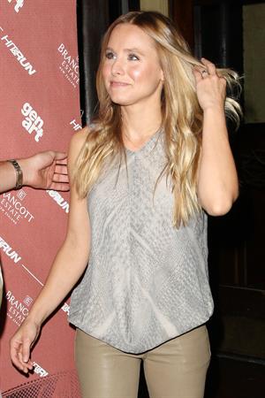 Kristen Bell - Hit and Run Screening in New York City (July 25, 2012)