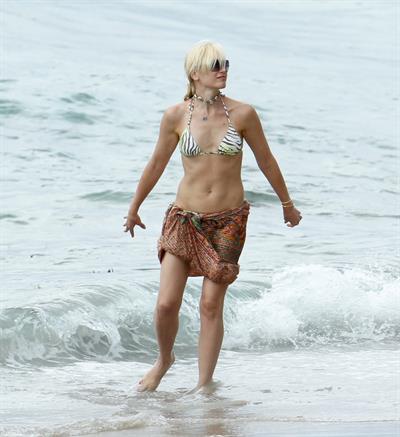 Gwen Stefani in a bikini
