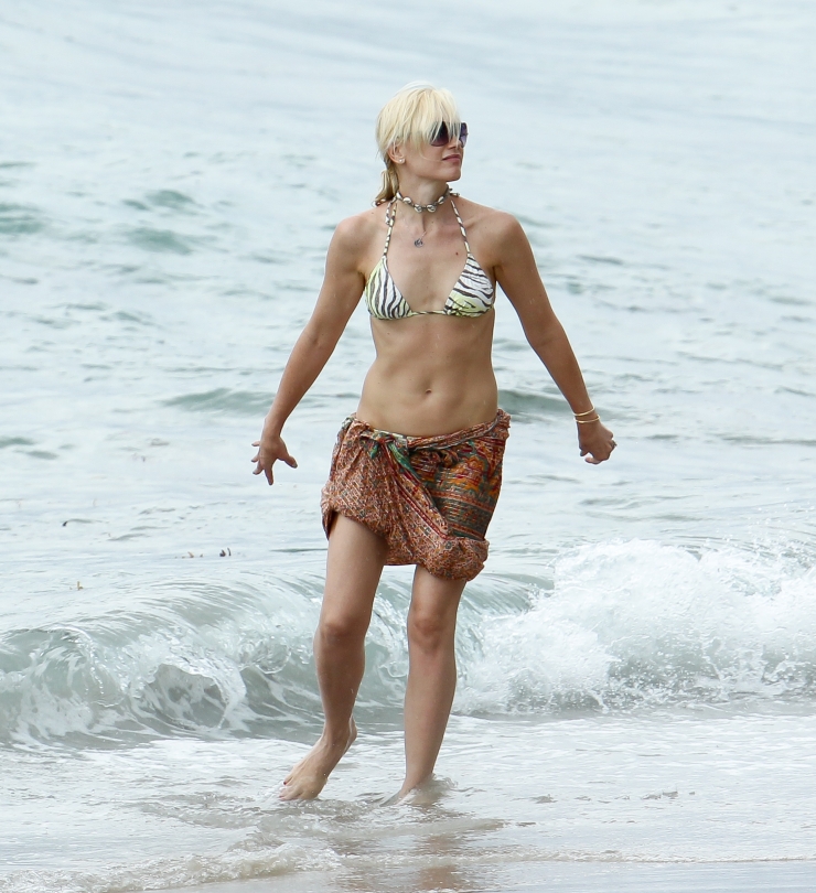 Gwen Stefani in a bikini