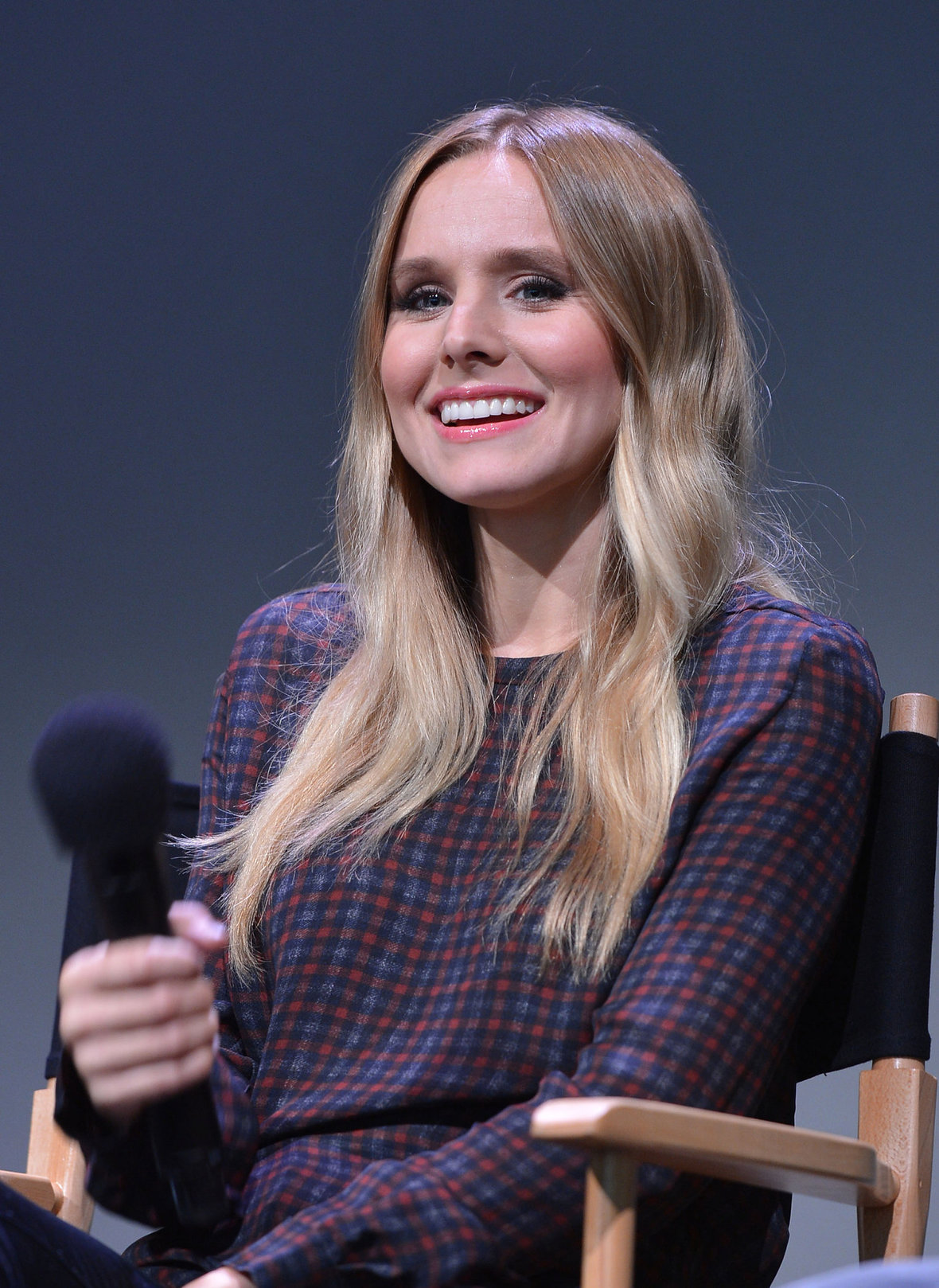 Kristen Bell - Meet the Actors of Hit and Run Presented by Apple in New York City (July 26, 2012)