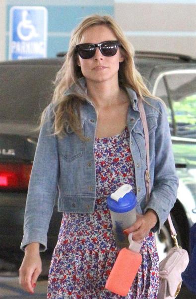 Kristen Bell - spotted out and about with a friend in North Hollywood May 31, 2012