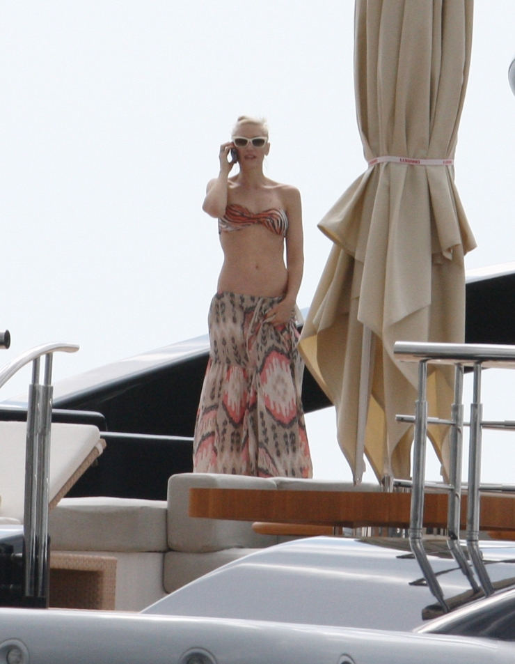 Gwen Stefani in a bikini