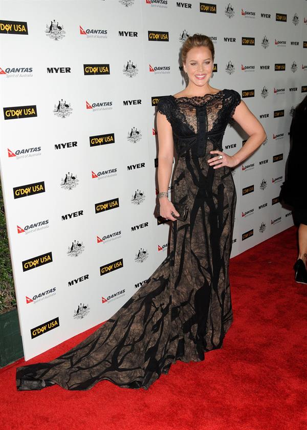 Abbie Cornish GDay USA Black Tie Gala at Hollywood Palladium on January 22, 2011