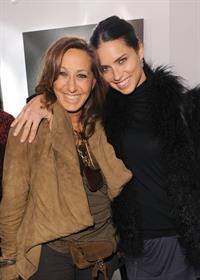 Adriana Lima the Nomad Two Worlds Russell James Exhibit opening on December 05, 2011 