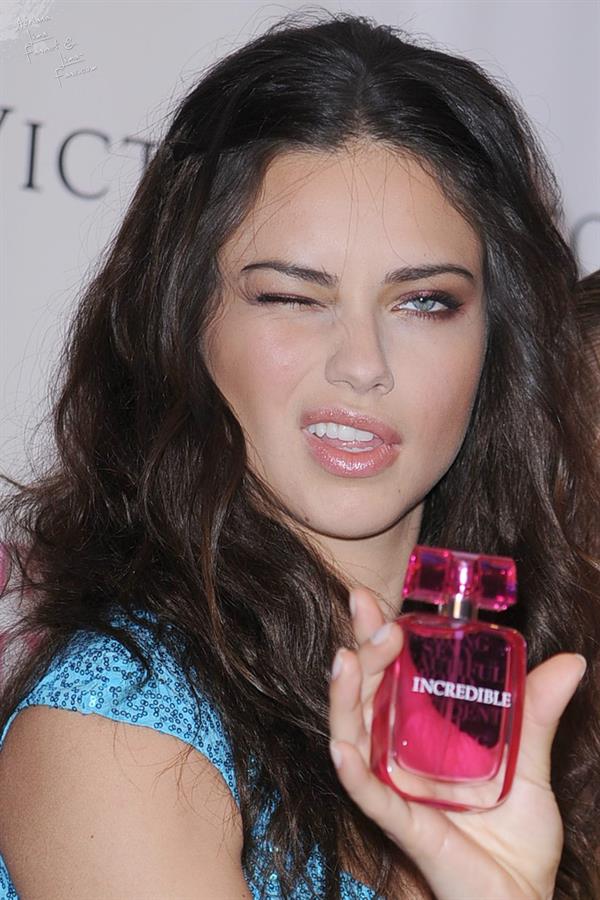Adriana Lima Incredible by Victoria's Secret Bra Launch on March 1, 2011