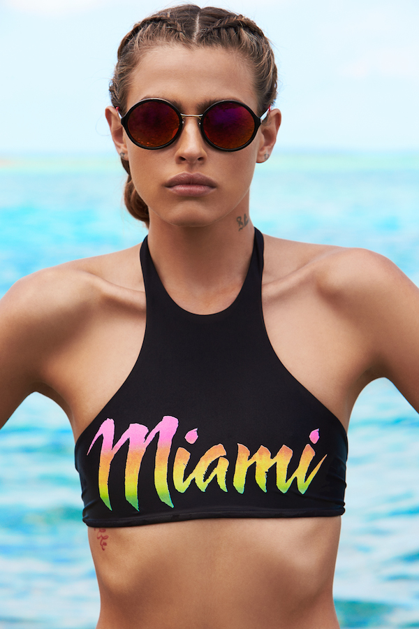 Abby Brothers in a bikini