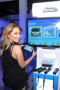 Adrienne Bailon Nintendo hosts Wii U Experience in New York City on June 27, 2012 