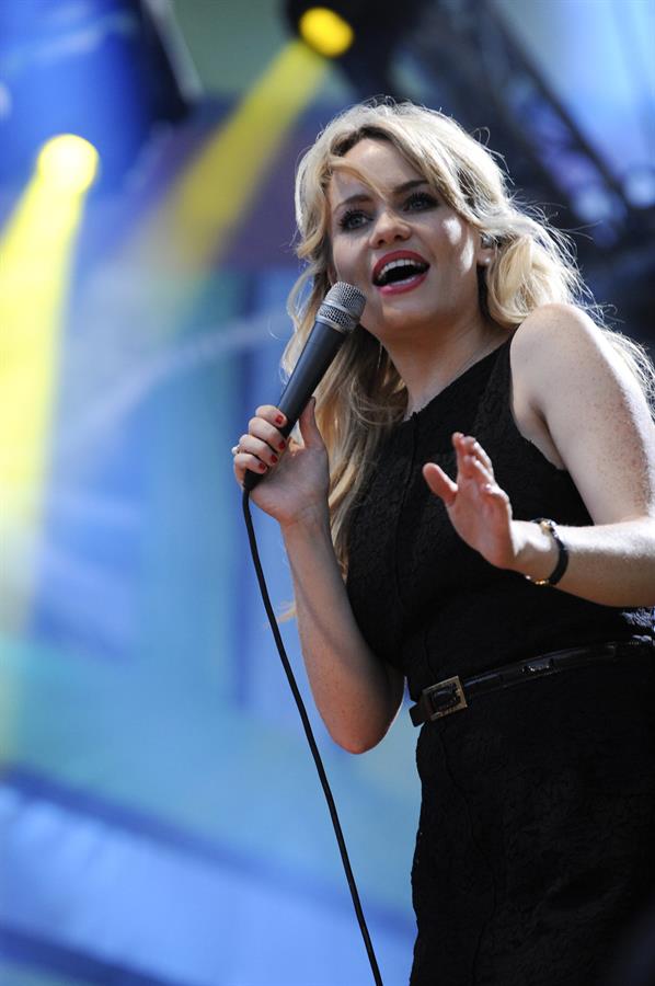 Aimee Anne Duffy performs live at the Genoa MTV Day 2008 on September 13, 2008