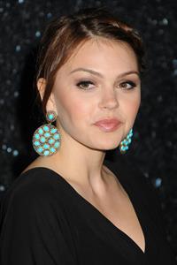 Aimee Teegarden premiere of the 1st social series Aim High held at Trousdale on October 18, 2011 