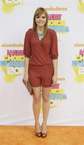Aimee Teegarden Nickelodeon's 24th annual Kid's Choice Awards at Galen Center on April 2, 2011 